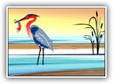 1 Red Heron