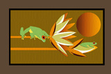 2 Red Eye Frogs 3