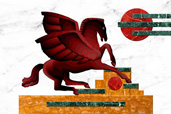 Art Deco Pegasus
