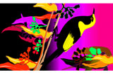 BowerBird&GumLeaves3