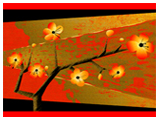 One Red Leaf
