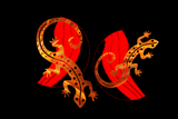 Dance Of The Gold Geckos