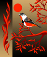 Flame Tree Pardalote.