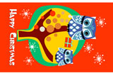 RetroOwlsChristmas