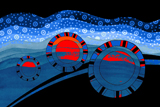 Wave Circles 12